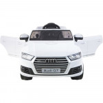 Elektrické autíčko Audi Q7 - nelakované - biele